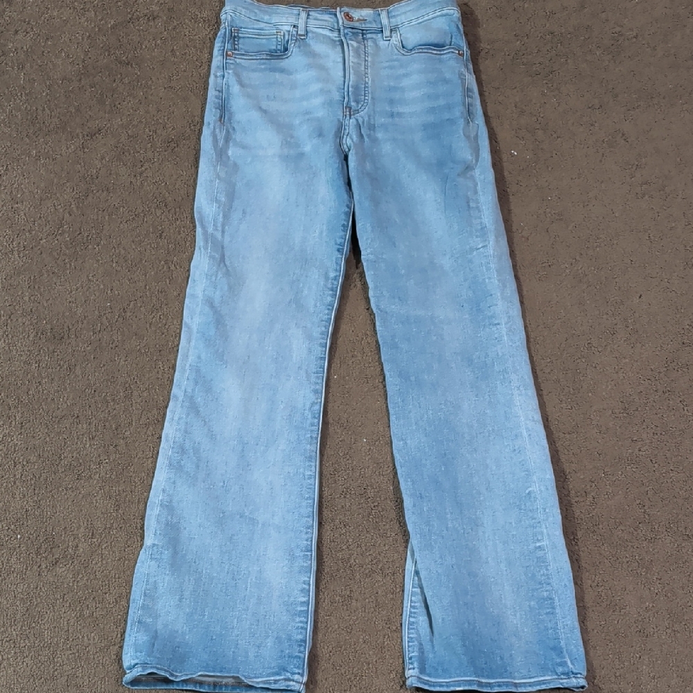 Express Light Blue Boot Jeans